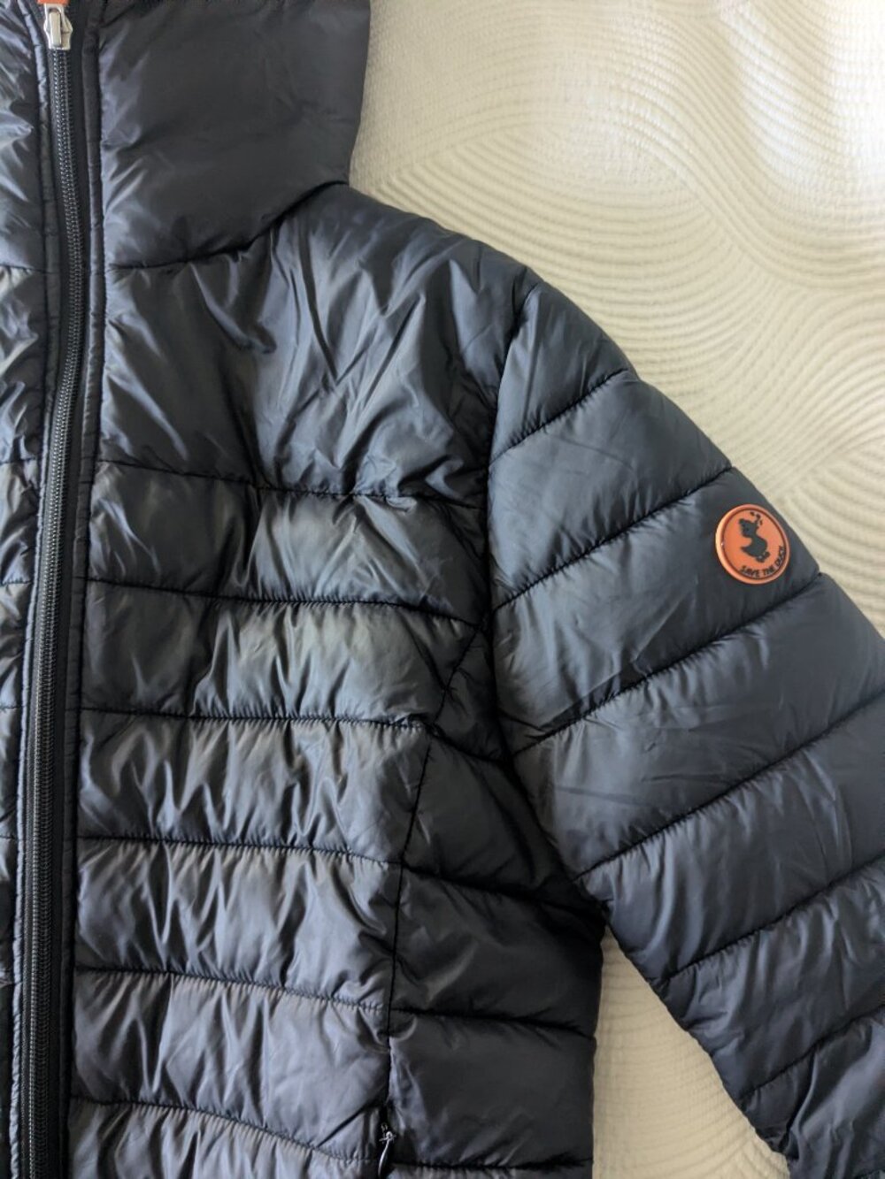 Save the Duck Lightweight Puffer Jacket – Women’s 2/M - Picture 5 of 6
